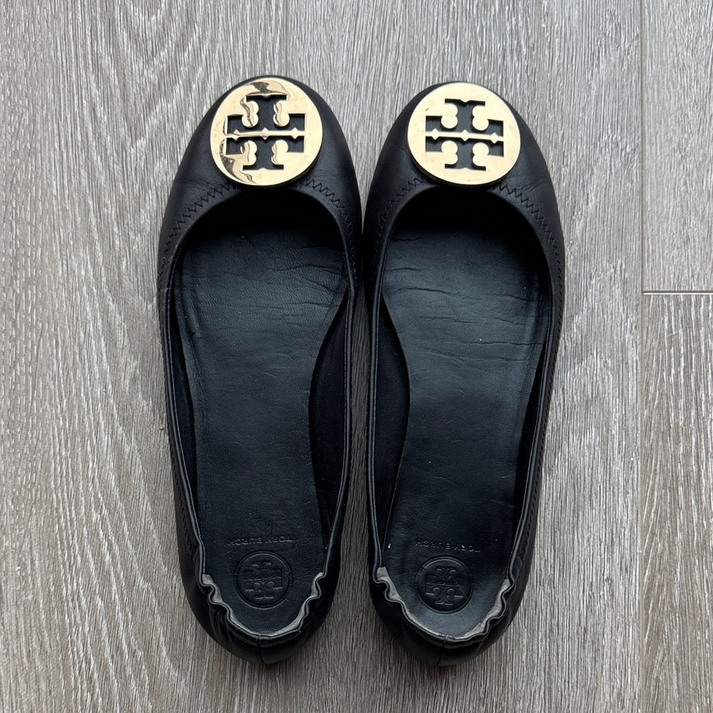 Tory Burch Black Ballet Flat